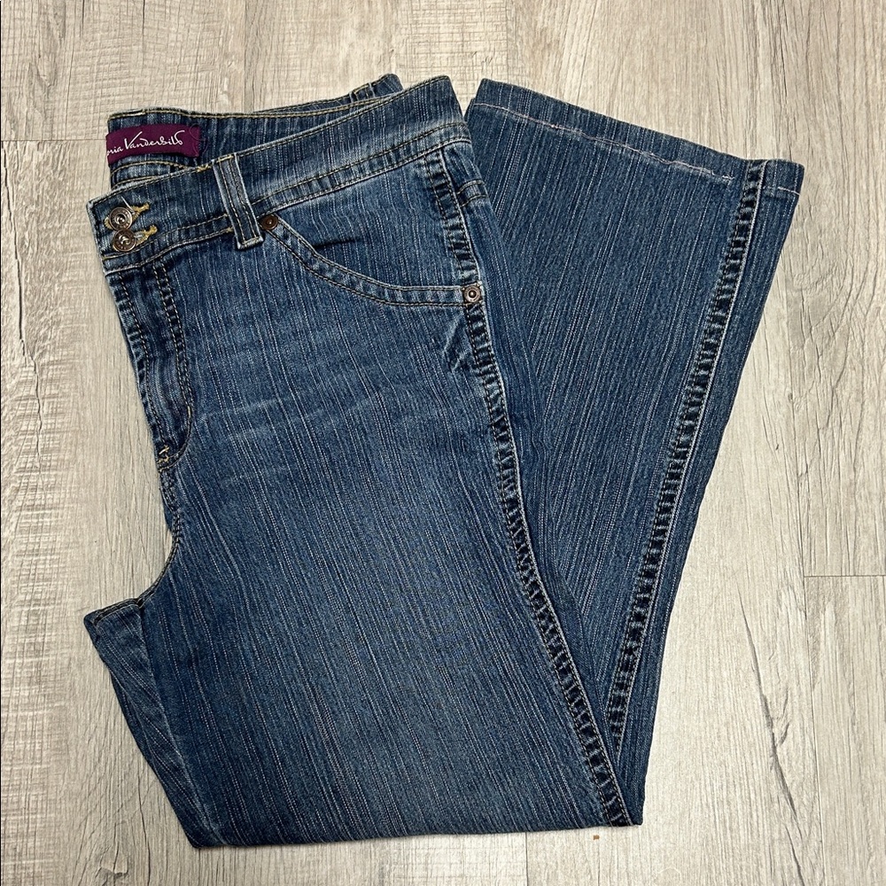 Gloria Vanderbilt Dark Blue Boot Cut Jeans